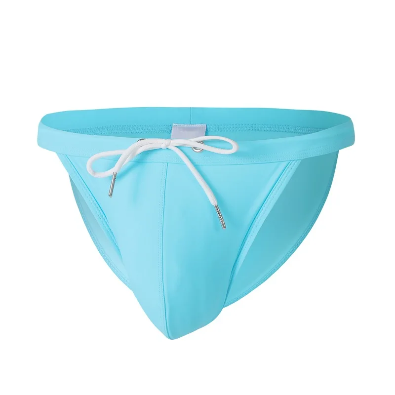 Сексуальные бикини брифы мужские плавки для плавания купальники однотонный