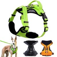 summer dog vest harness adjustable dog harness for bull terrier medium and large dog breathable harness dog accessories