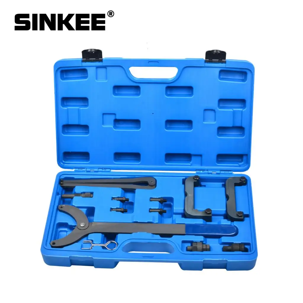 

Engine Chain Timing Locking Tool Set For VAG VW AUDI A4 A5 Q5 A6 A8 2.0 2.8 3.0 TFSI SK1032