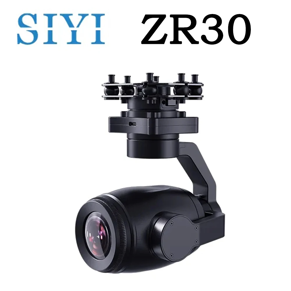 

SIYI ZR30 4K 8MP 180X гибридная 30X оптическая камера с гиростабилизатором зума с интеллектуальным ИИ-идентификатором и отслеживанием 1/2.7 Sony датчик