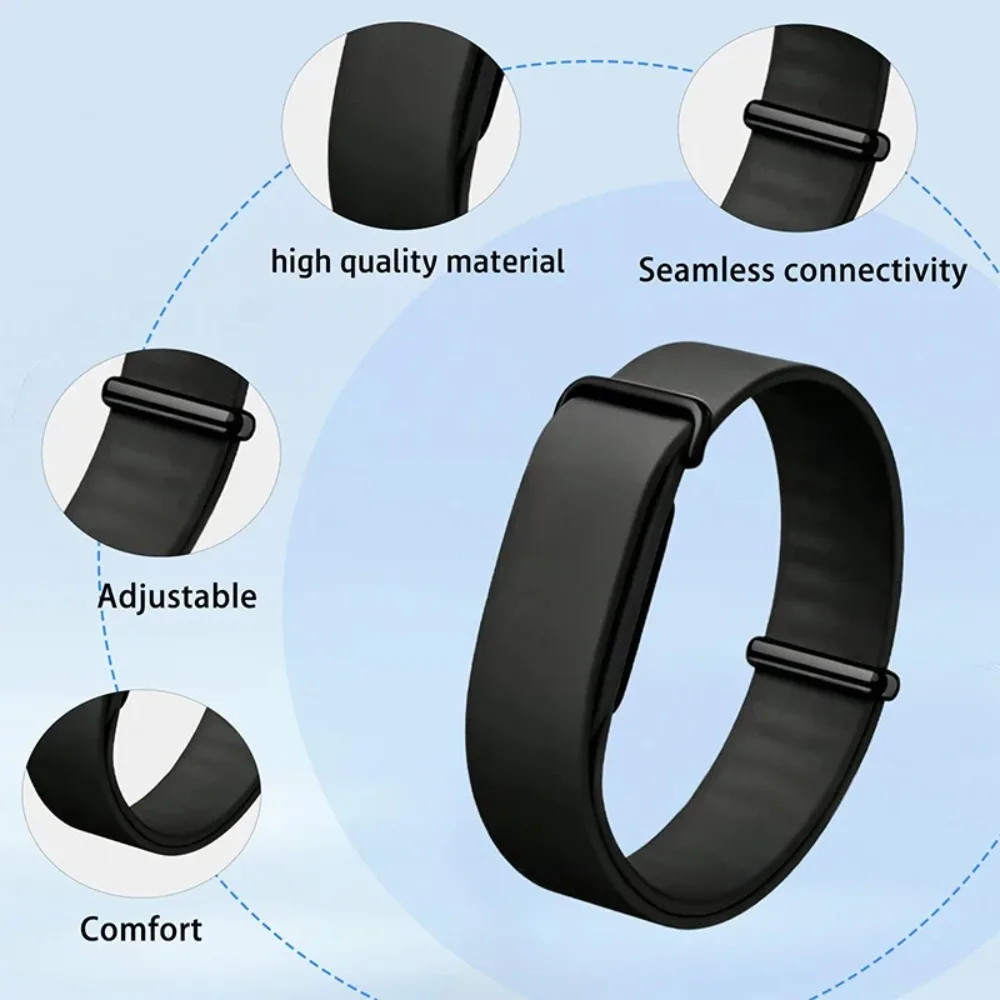 Фото Мягкий силиконовый ремешок для часов Google Fitbit Air, резиновый сменный браслет, ремешок для часов Fitbit Air Sport Loop, браслет Correa №3