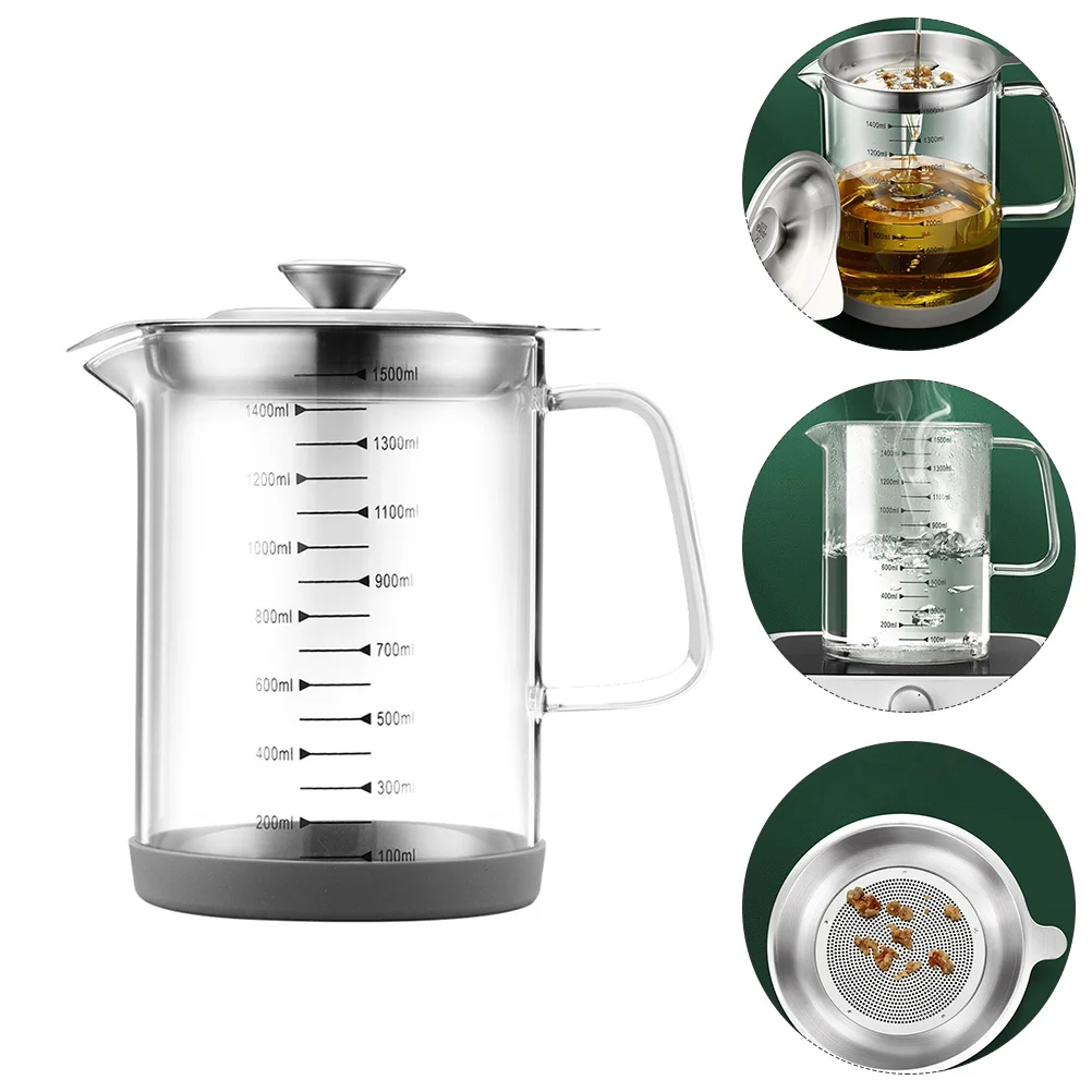 

Oil Storage Separator Can Bottle Dispenser Containergrease Gravy Keeper Fat Vinegar Decanter Olive Seasoning Cup Soup