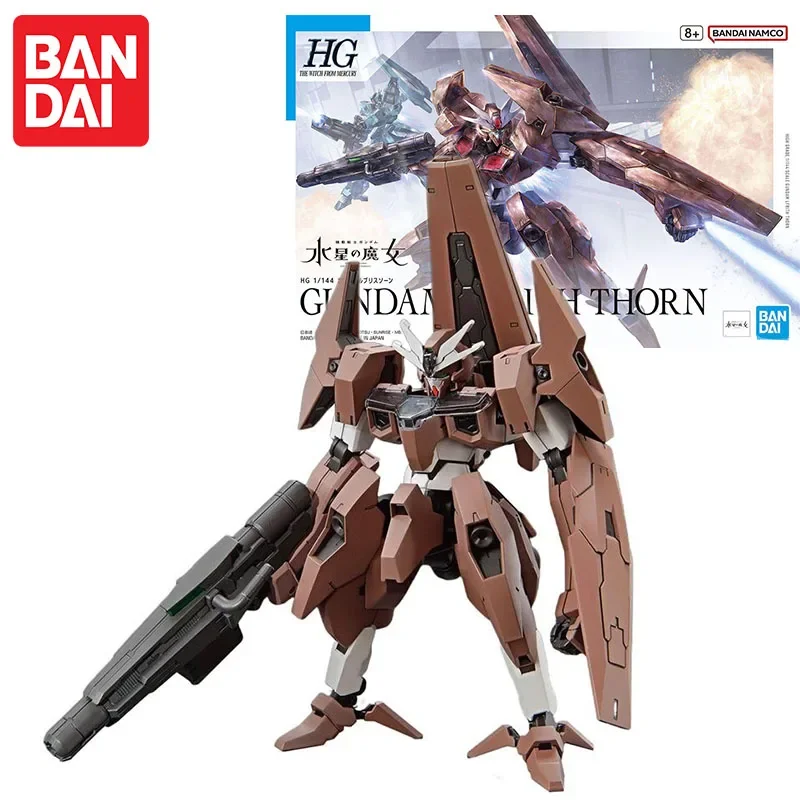 BANDAI Ведьма из Меркурия GUNDAM LFRITH THORN HG 1/144 Модная фигурка Периферийная модель