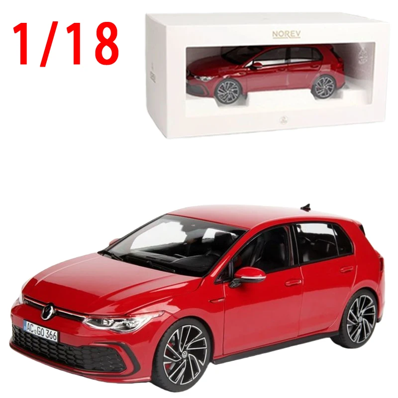 Фото NOREV литой под давлением масштаб 1/18 V W Golf GTI модель автомобиля для гольфа GTI игровые транспортные средства игрушки для мальчиков оригинальная коробка в подарок №1
