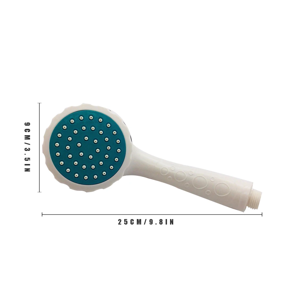 

Лейка для душа пластиковая ручная с распылителем