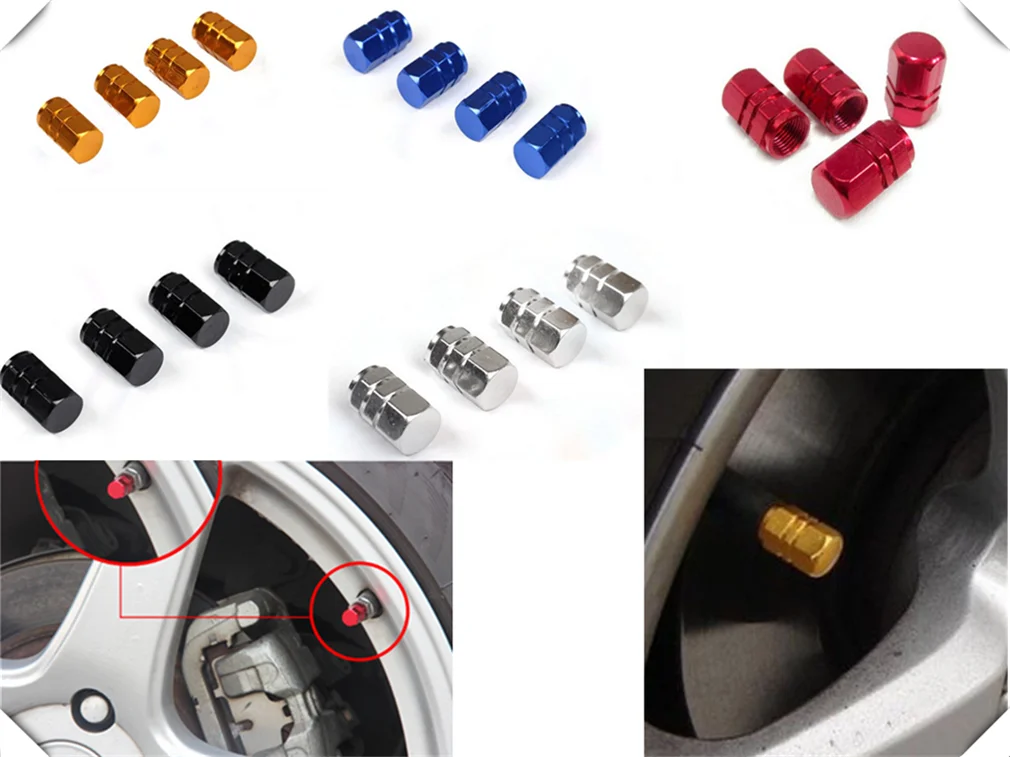 Крышка автомобильной шины крышка клапана из алюминиевого сплава сердечник для VW