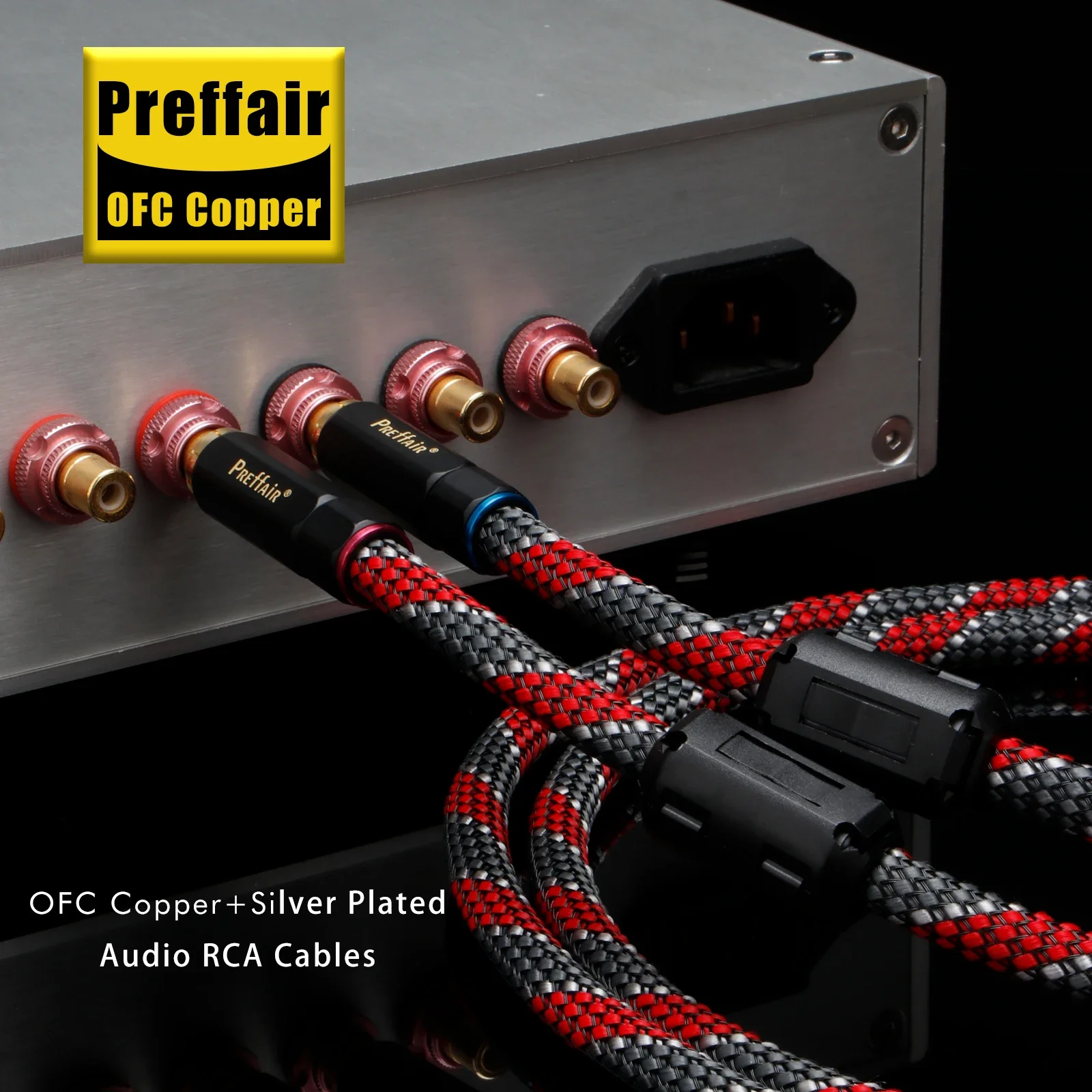 Фото Кабель аудиосигнальный RCA (2RCA-2RCA) с двойным экранированием и независимой защитой постампульсовых помех №4