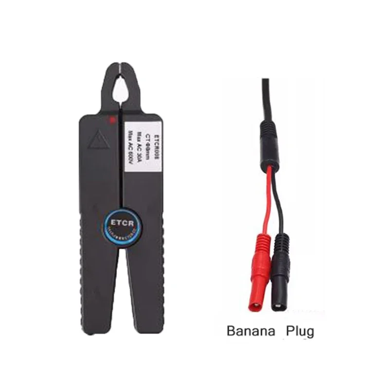 Острый носовой зажим Датчик тока Утечка переменного Фазовая мощность