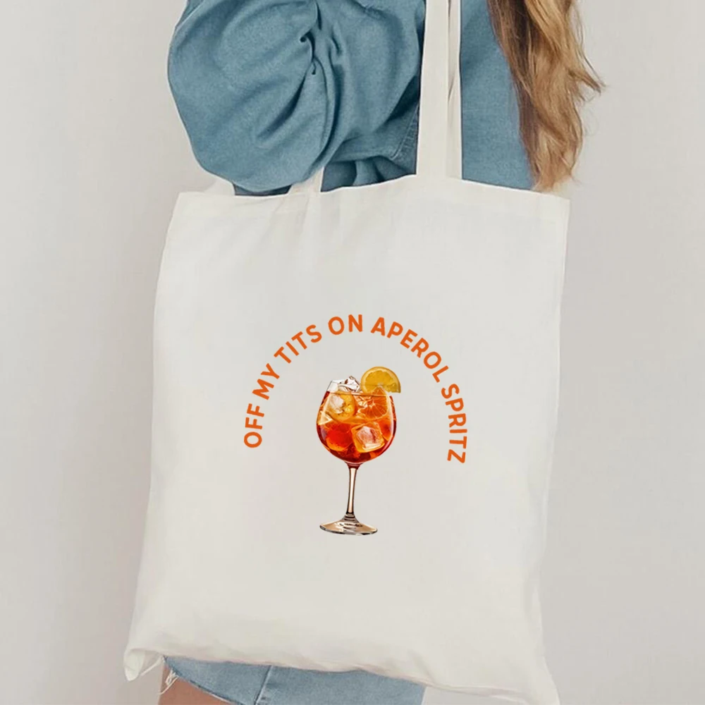 Женская Забавная Сумка-тоут Через Плечо Отк Мои Обсиди На Aperol Spritz С Коктейльным