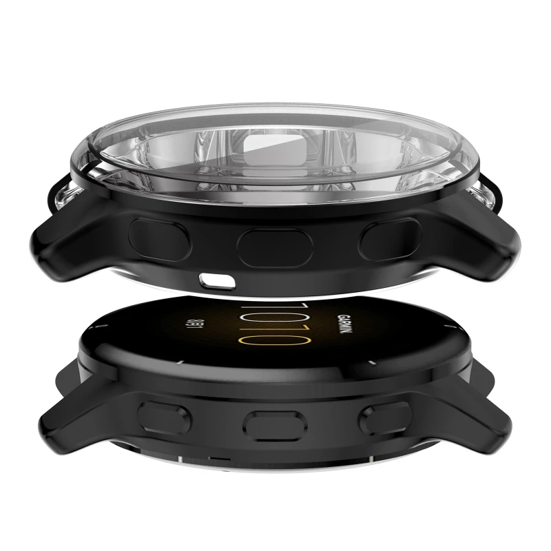 

D0UA Compatible for Venu 2 Plus 43mm Smartwatch Protective Case Lightweight Durable Housing Protection Shell Shockproof Cover