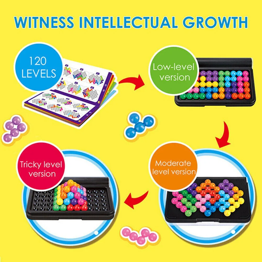 

Gifts Logical Children Solution Funny Toys IQ Puzzler Pro Cognitive Skill-Building Brain Game