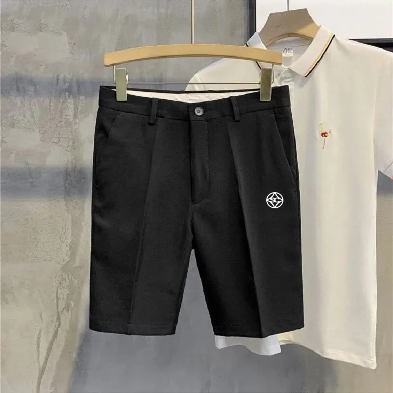 2023 Spring And Summer Men's Golf Shorts Men's Golf Pants Casual Suit Shorts Straight Leg Pants Men's Golf Fashion Clothing