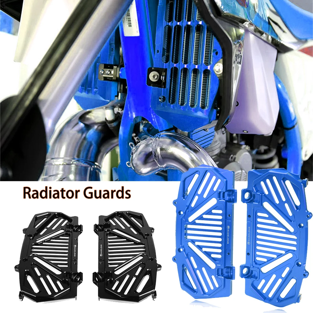 Фото Для Husqvarna FC 250 450 FE 250 350 FS 450 FX 450 350 GASGAS TPI решетка радиатора защита гриля Защитная крышка аксессуары №2