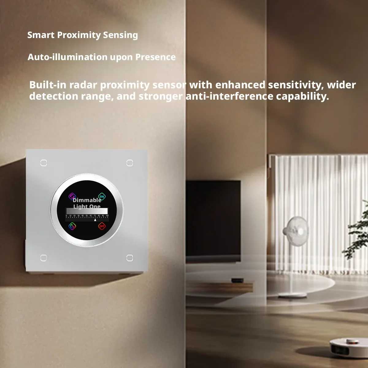 Фото Умный многофункциональный выключатель Tuya Zigbee 5-в-1 (настольная версия) с управлением сценариями, диммированием, управлением шторами, кондиционером и другими функциями №4