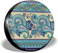 delumie fall decor southwest native paisley spare tire covers cute car accessories for women rv tire covers for trailers jeep su