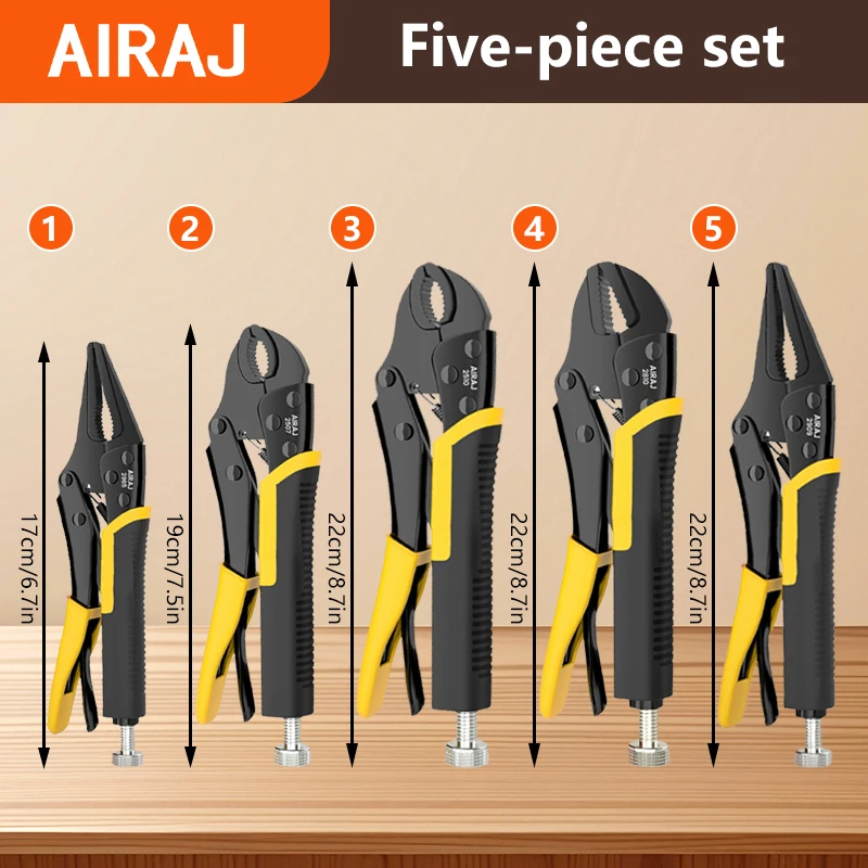 

AIRAJ Набор плоскогубцев из нержавеющей стали 5 предметов
