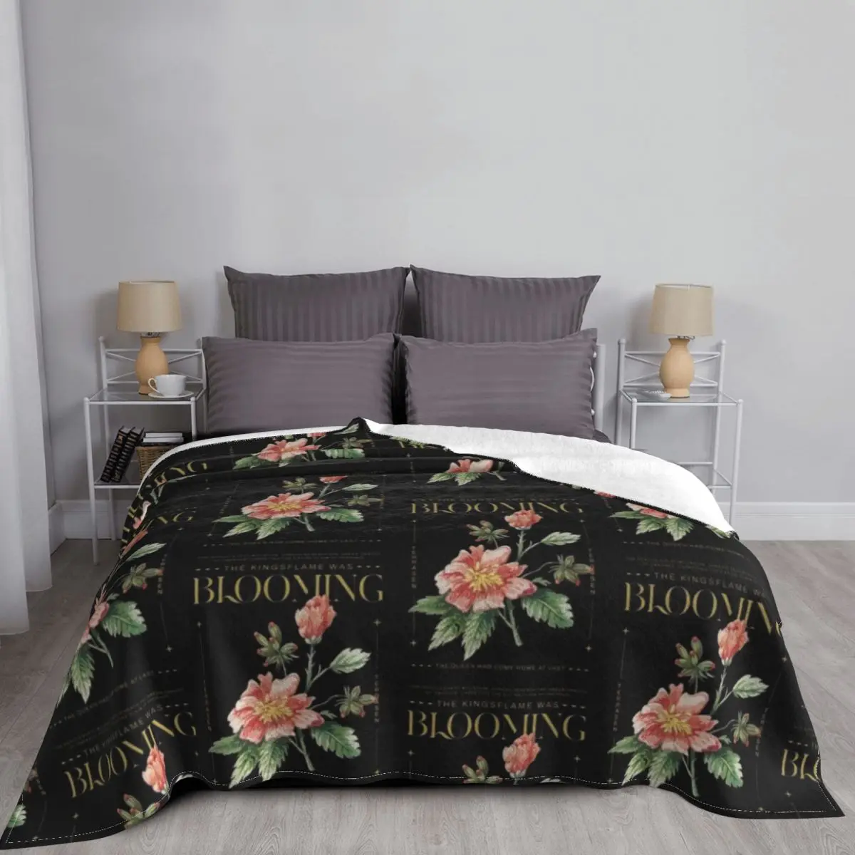 Декоративное одеяло Kingsflame с рисунком трона стекла