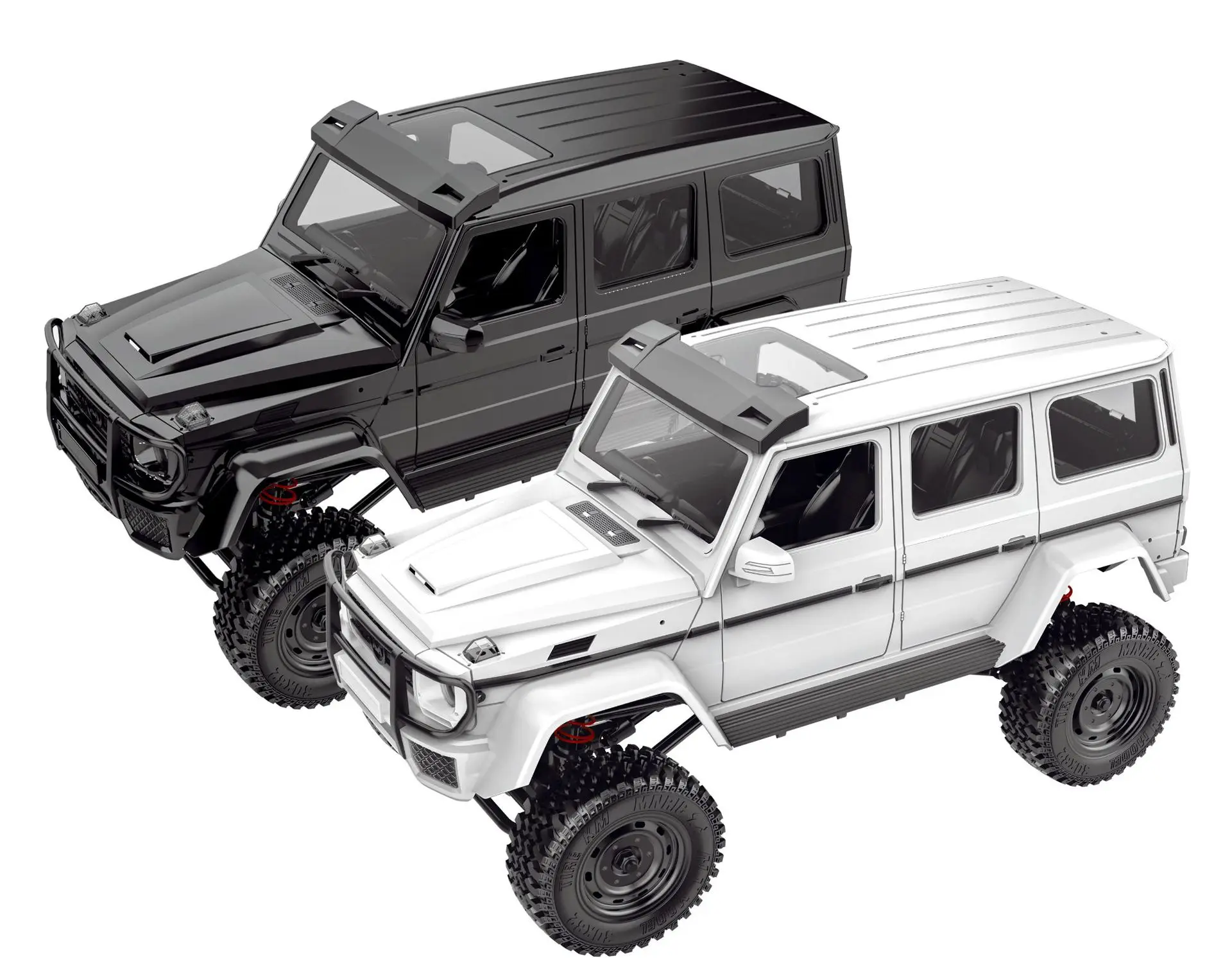 1:1 большой G 4WD автомобиль для скалолазания для MN86K G500 4*4 сборный комплект игрушечный автомобиль с дистанционным управлением