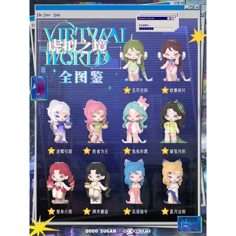 Фото Мини-фигурка Dodo Nami из серии Virtual World второго поколения, оригинальная, для декора рабочего стола, подарок для взрослых женщин №2