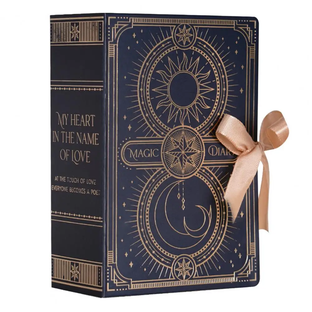 

Элегантная Свадебная подарочная коробка для конфет в форме книги, креативные картонные подарки, коробка для конфет на свадьбу