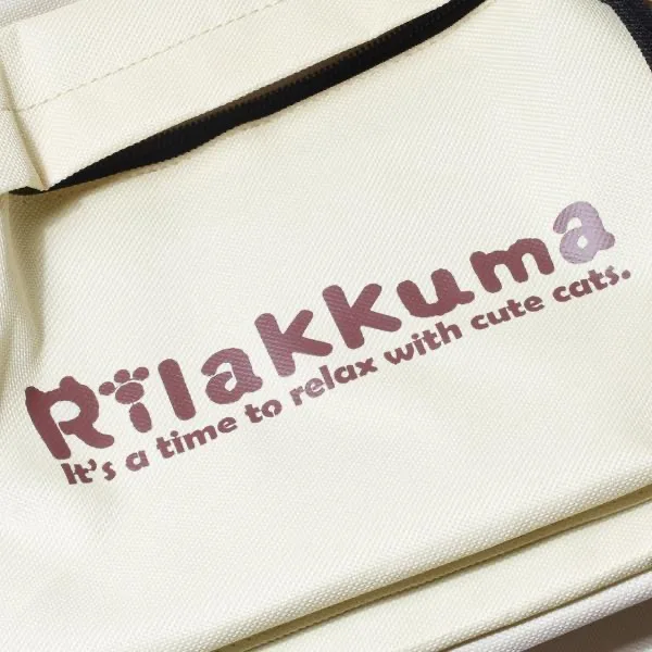 Новый милый рилаккума медведь для мальчиков и девочек Оксфордский рюкзак