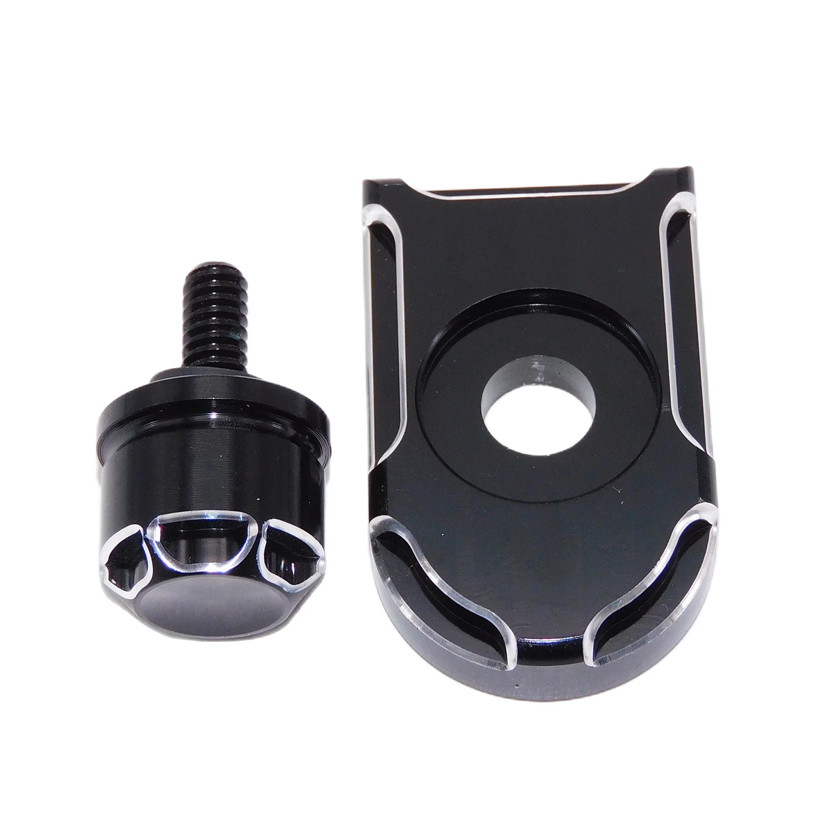 Задняя крышка болта с сиденьем для мотоцикла, накладка с гайкой из высокопрочного алюминия для Harley Sportster XL883 Dyna Softail Touring 1996 года и позднее.