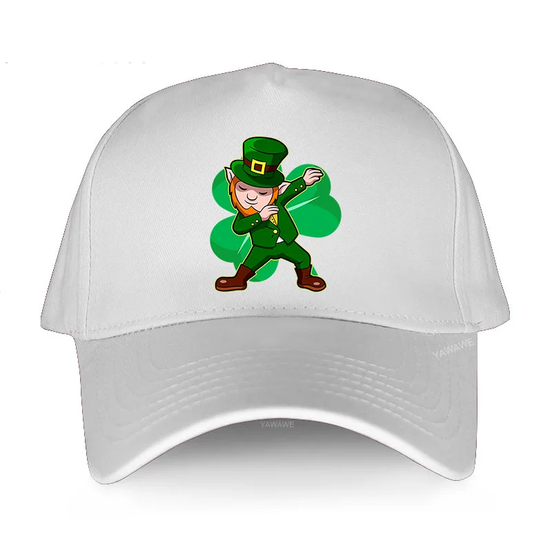 

Brand Casual Baseball Cap balck luxury hat for Men Dabbing Leprechaun Dab St Patrick Day Gift Adult unisex cotton fashion caps