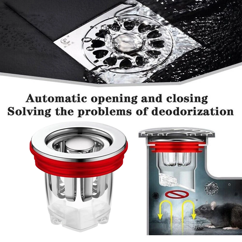 

Floor Drain Core Sewer Anti-Odor Core Water Drain Filter Strainer Plug Pest Prevention Deodorant Kitchen Bathroom Accessories
