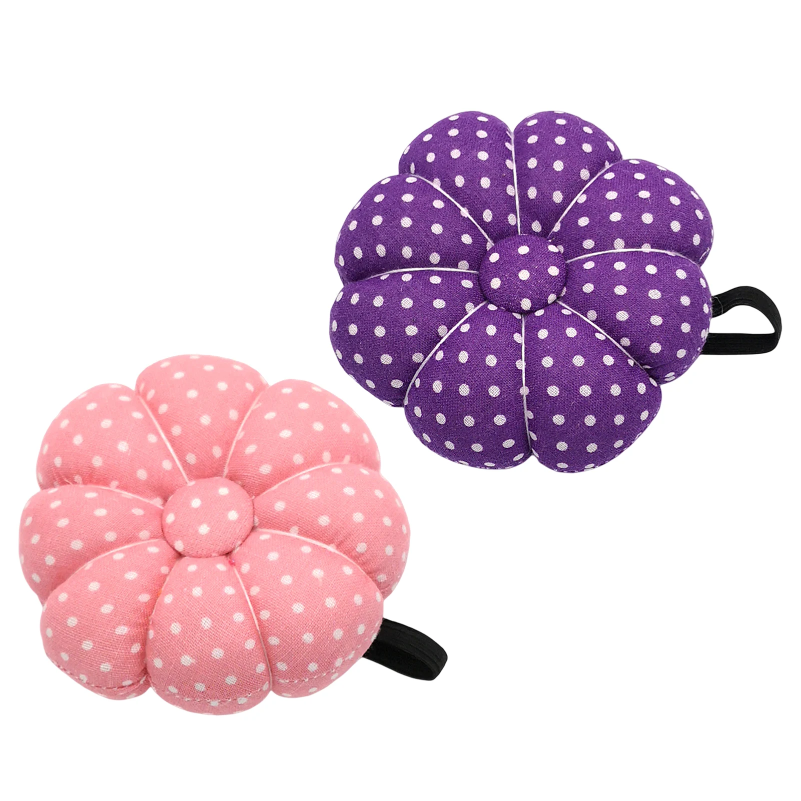 

2 шт. носимые эластичные Наручные Ремни в форме тыквы для квилтинга украшения «сделай сам» для шитья ювелирных изделий вышивки крестиком бу...