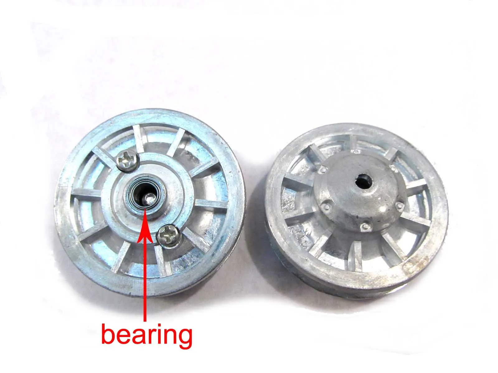 

Mato HengLong 1/16 Tiger I RC Tank 1 Pair Metal Idler Wheels RC Accessories MT001I TH00686-SMT8