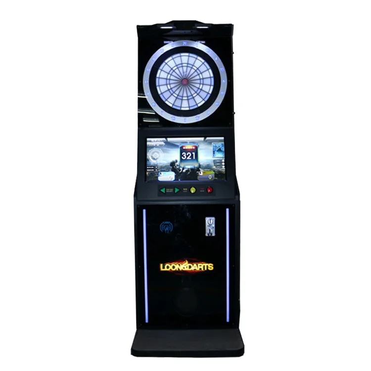 

Indoor best cheap price coin operated electronic online soft darts board video game machine with CE
