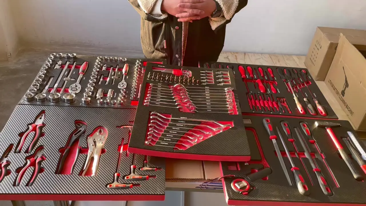 

201 pcs Hand Tools Set With Any Combinations