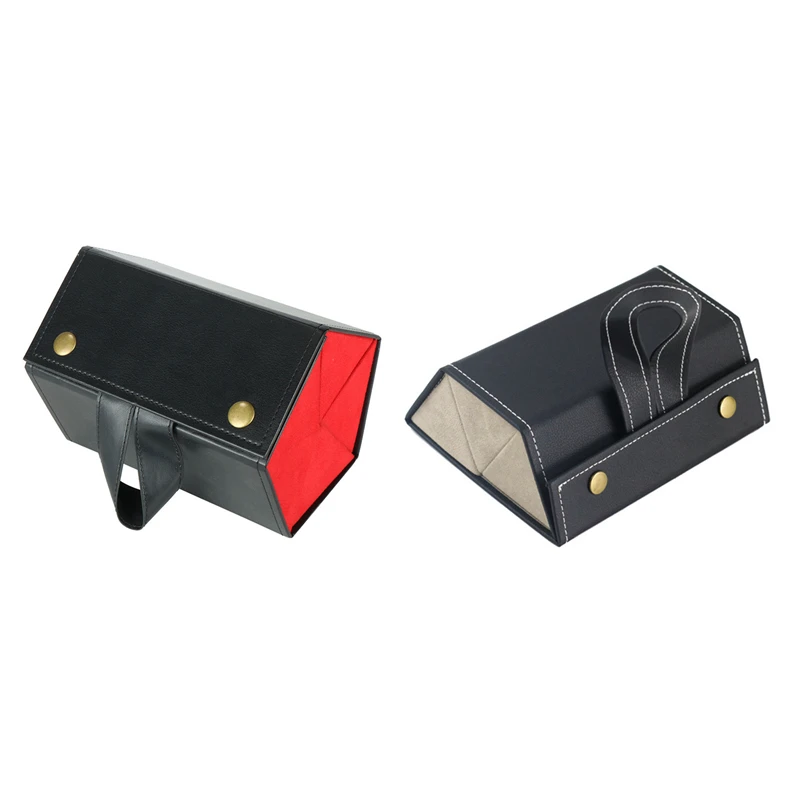 

2 Pcs Sunglasses Organizer Travel Glasses Case Multiple Pairs Eyeglasses Storage Box 16.5X13X12.5Cm & 16X13x6cm