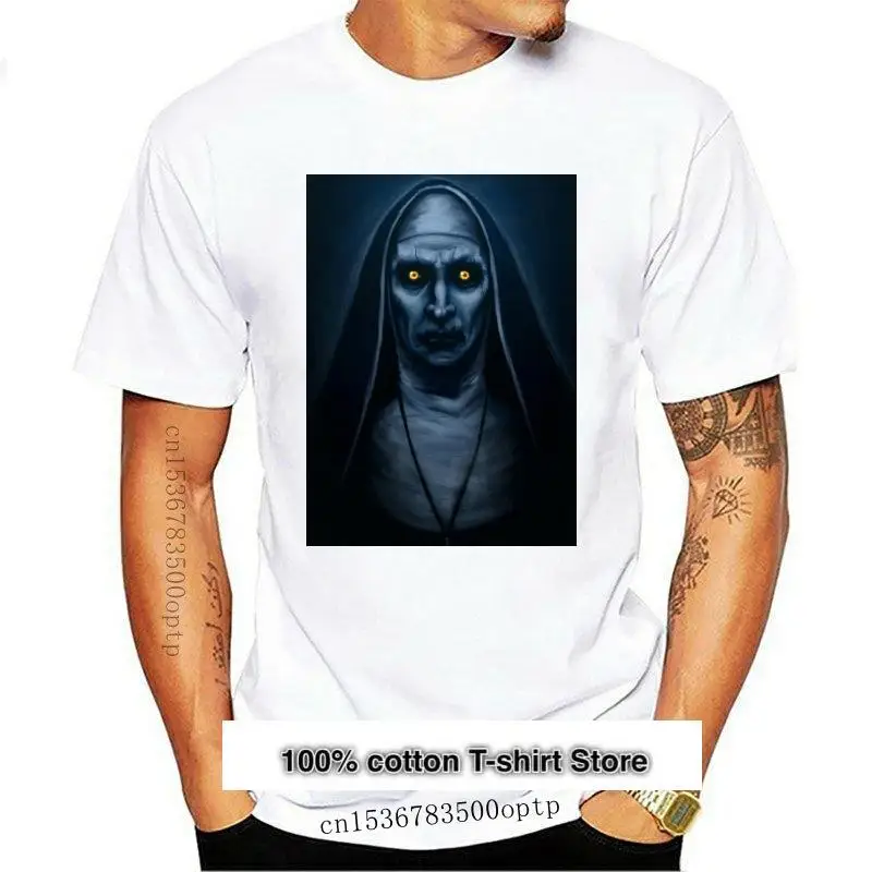

Valak-Camiseta de algodón 2021 para hombre, ropa de alta calidad, a la moda, 100% algodón, 2 lados, nueva