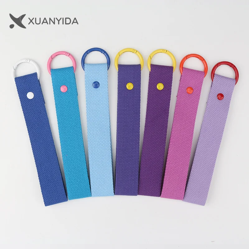 Сплошной тканевый брелок для ключей ремешок автомобиля мотоцикла держатель