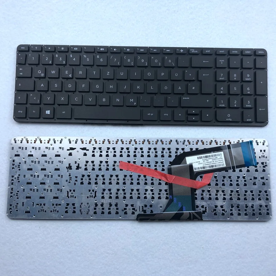 Germany Laptop Keyboard For HP 15-P 15-K 15-V 15T-K100 200 15Z-P000 17T-F 17-K 17Z-F 17-F Series