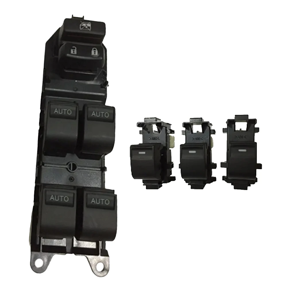 

Светодиодный переключатель стеклоподъемника, автоматический стеклоподъемник, кнопка доводчика для Toyota Camry Highlander Corolla RAV4 Yaris Vios 2006 2018, интерьер