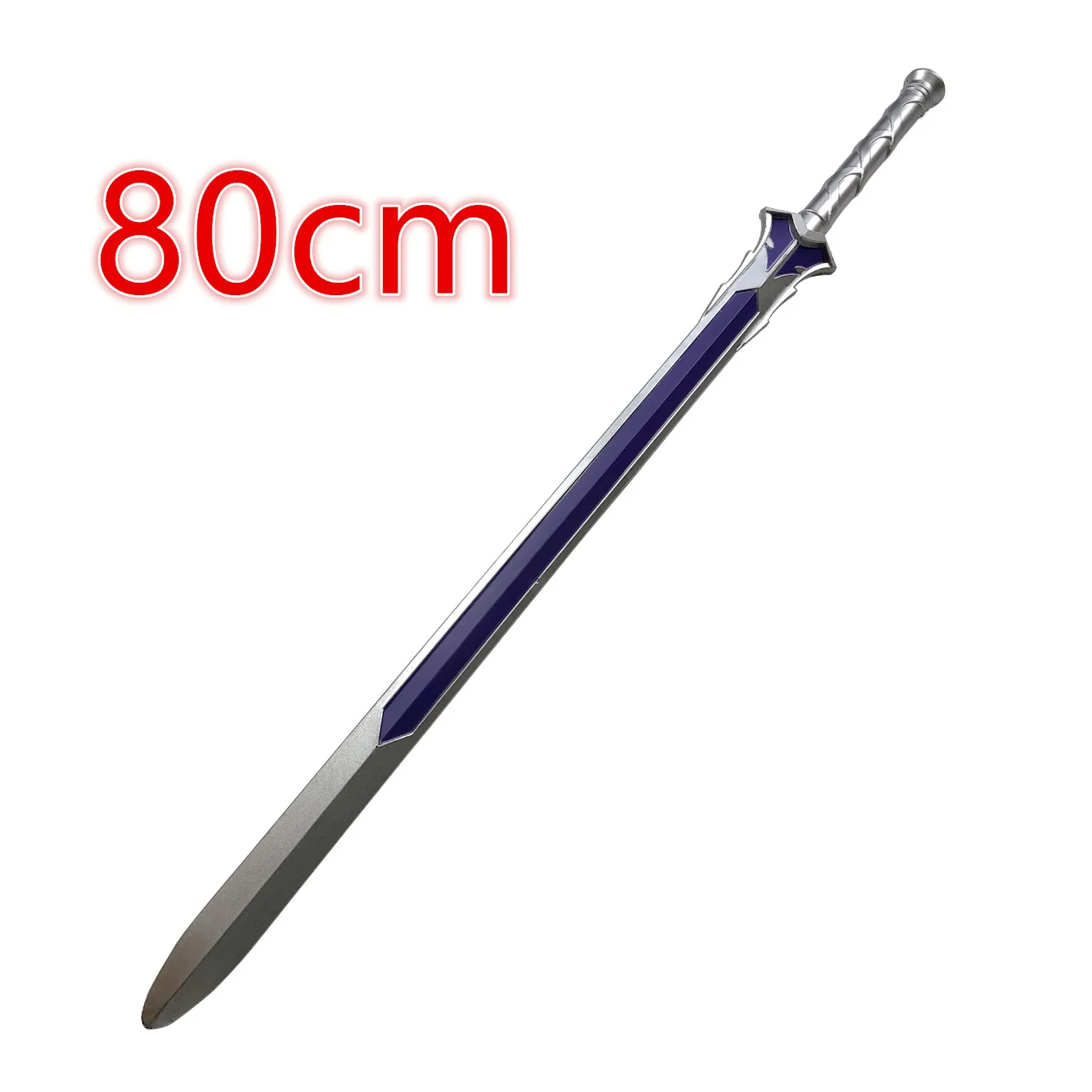 MO DAO ZU SHI 1:1  Sword Weapon Blue Sowrd Cosplay Knife Swordsman Safe PU Anime avoid dust sword 80cm