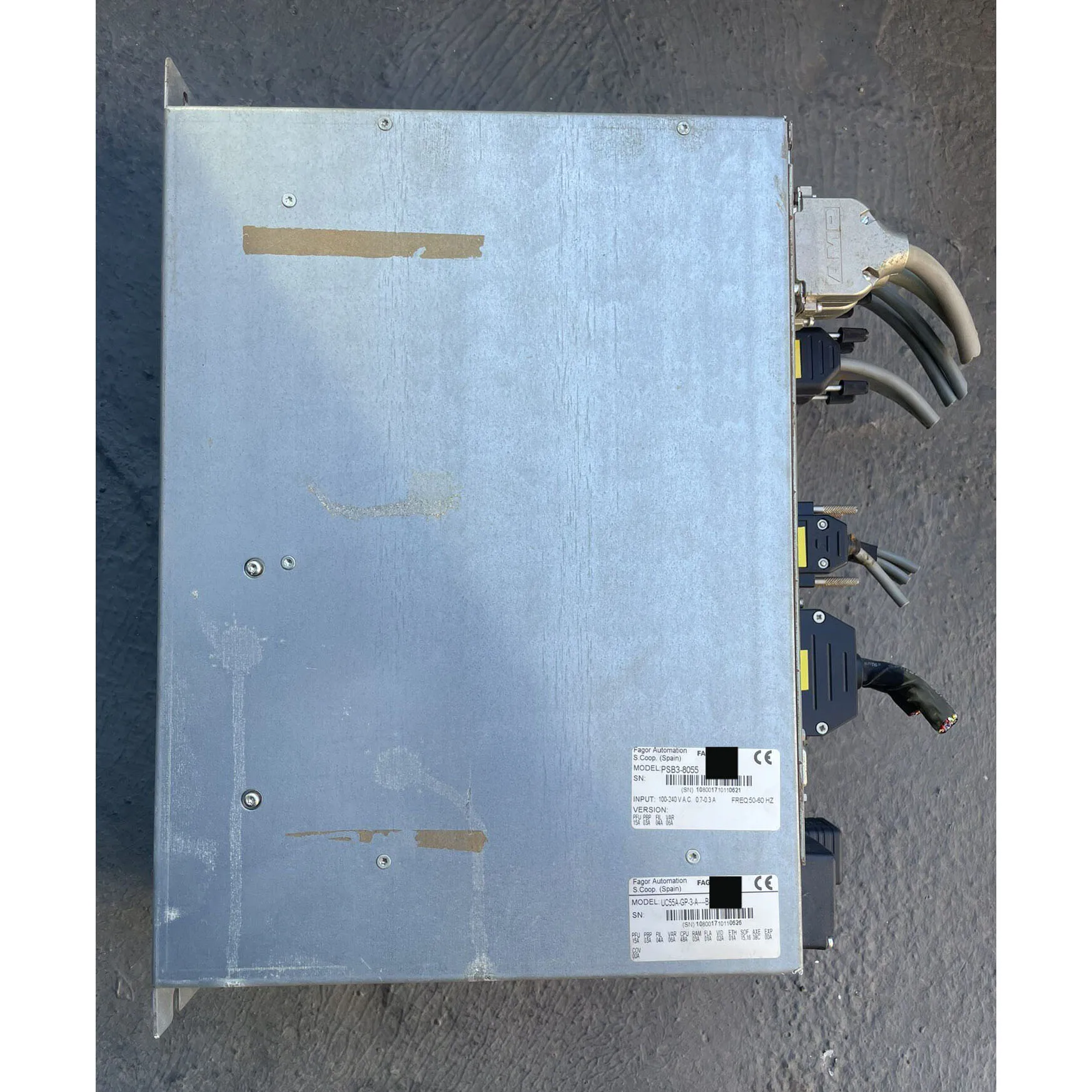 Фото Контроллер системы PSB3-8055 CPU-KCF 8055/A-II AXES 8055 VPP COVER 8055 UC554-CP3-A-B4-ABES/VWZ №5