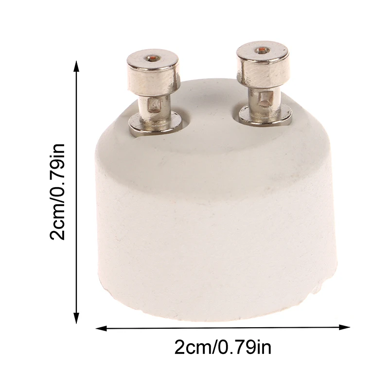 2 шт. GU10 к MR16 керамическая цоколь галогенная светодиодная лампа GU5.3 G5.3 G4 адаптер