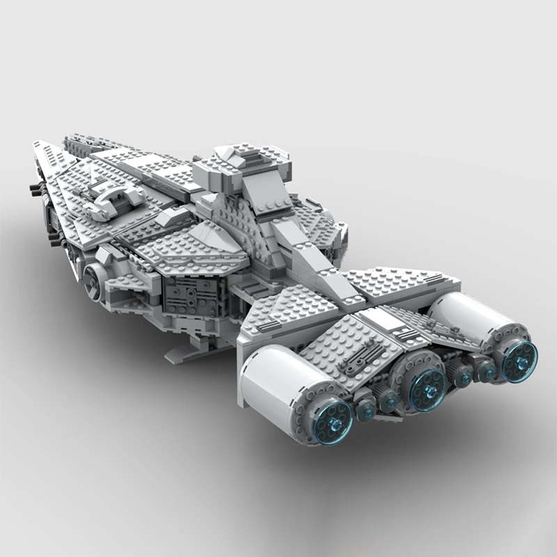 1146 шт. Moc Imperial Light Cruiser Ultimate игровой набор MOD строительные блоки креативная сборка