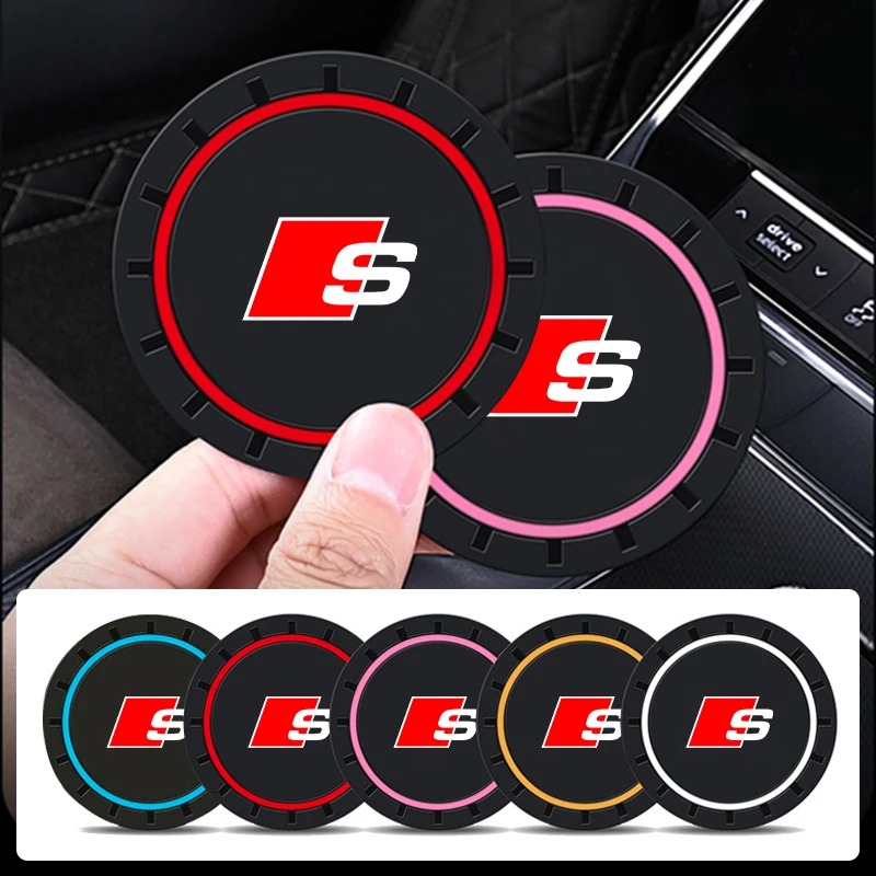 2 шт. автомобильные силиконовые нескользящие подставки для чашек с водой коврики