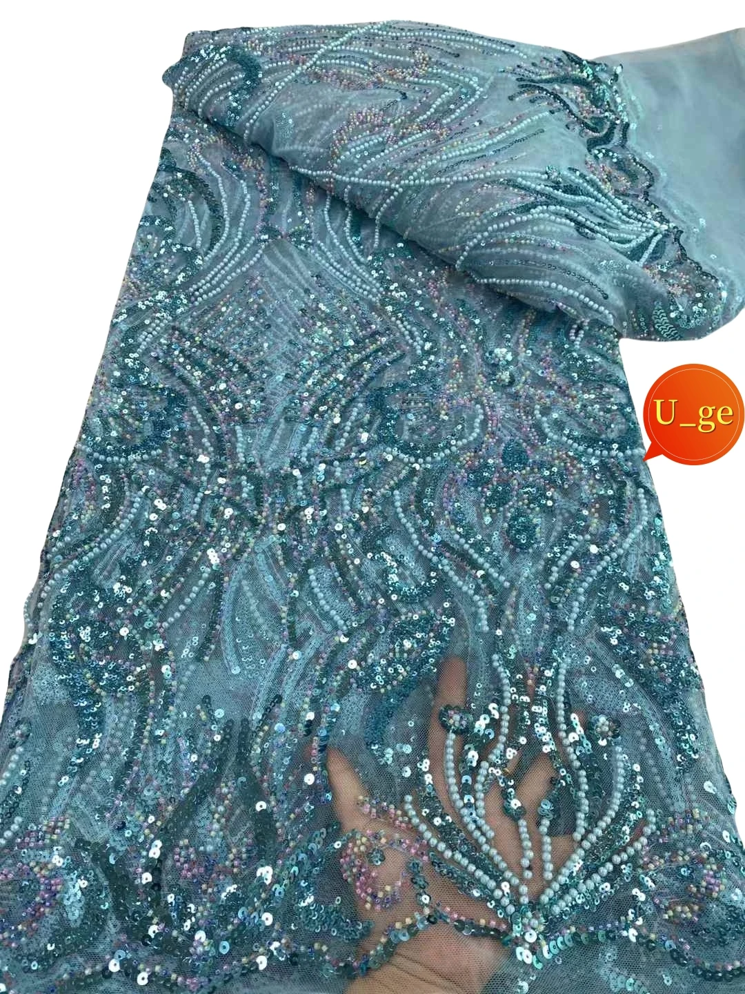 2025 новейшая элегантная мягкая роскошная кружевная ткань лучшего качества с