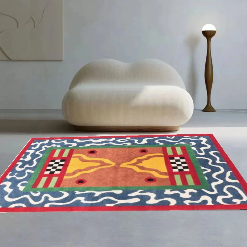 Декоративные ковры в скандинавском стиле ретро для гостиной легкие роскошные