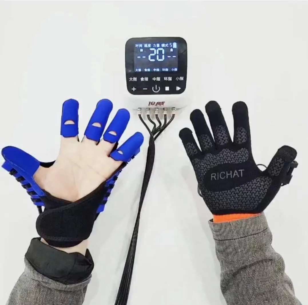 

Upgrade High-tech mirror Powerful Hand Robot gloves Rehabilitation Equipment for Stroke Hemiplegia Stimulated Nerve Recovery