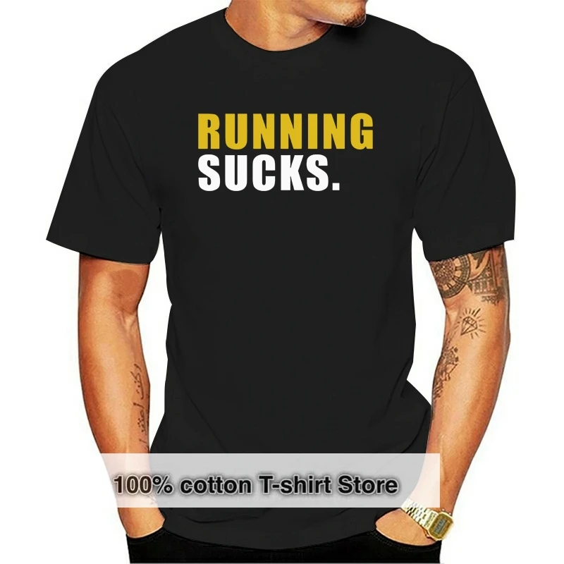 

Men T Shirt Running Sucks Women T-Shirt