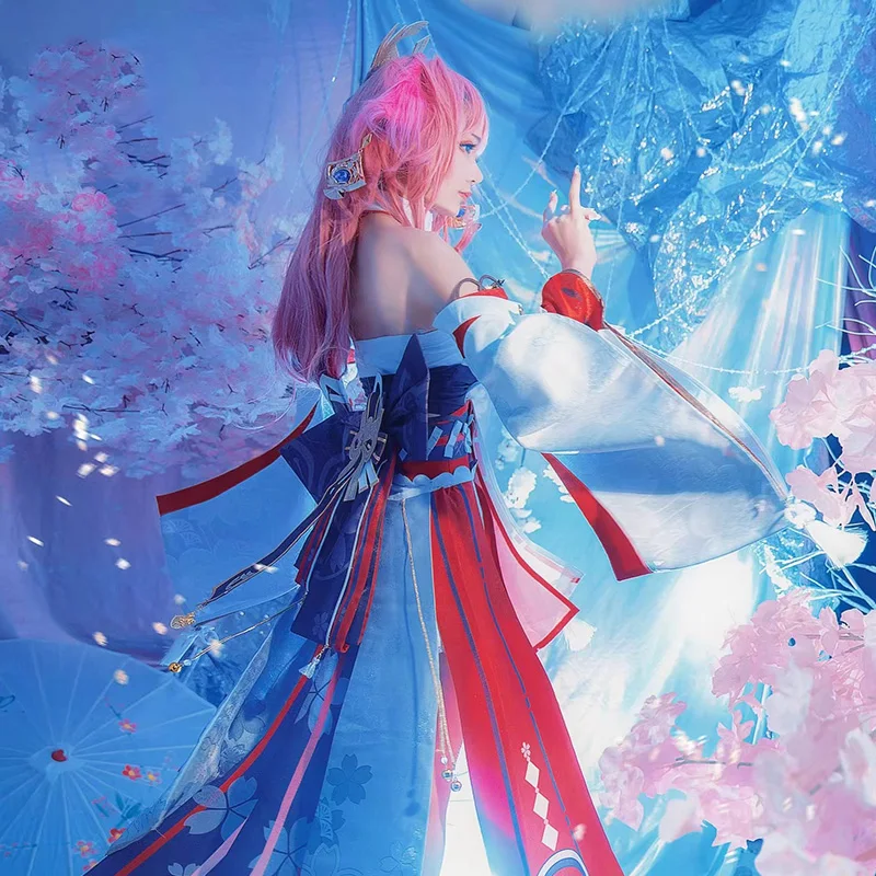 Горячая игра Genshin Impact Nilou Косплей Лотос танцор короткие юбки Хэллоуин женская