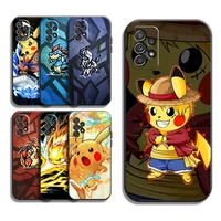 pokemon takara tomy phone cases for samsung galaxy s20 lite s20 ultra s21 s21 fe s21 s22 plus s22 ultra back cover carcasa