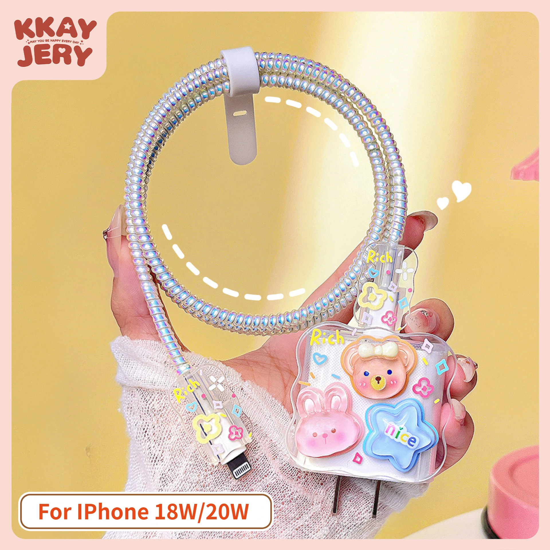 Защитный чехол для кабеля передачи данных IPhone