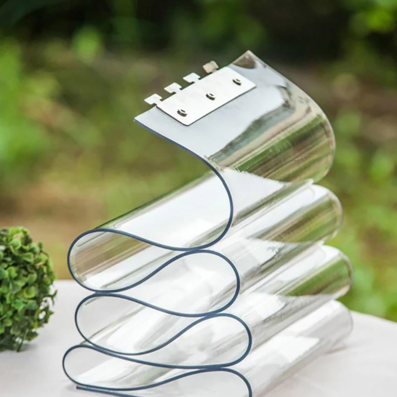 

Прозрачная ПВХ дверная полоса